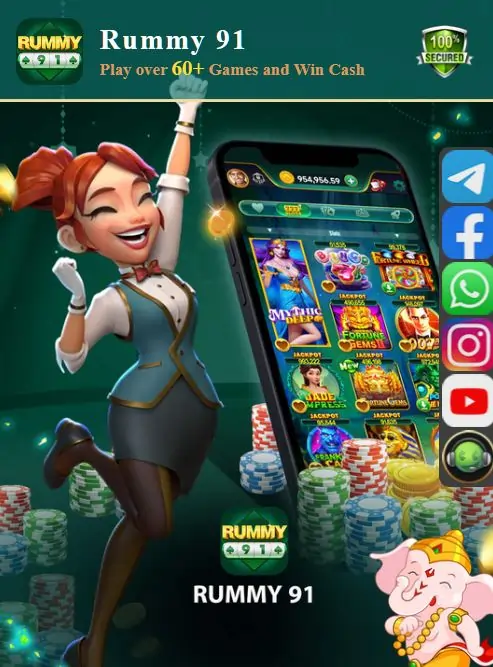 rummy 91 app banner