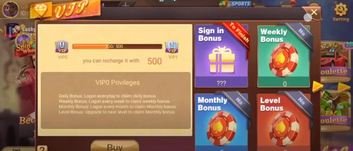 App bonuses