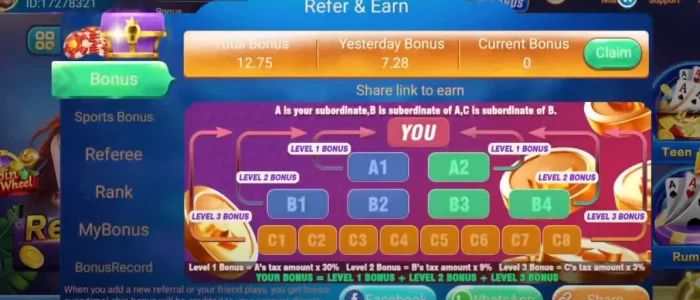 App referral's program