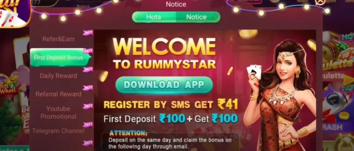 welcomecome bonu of the app