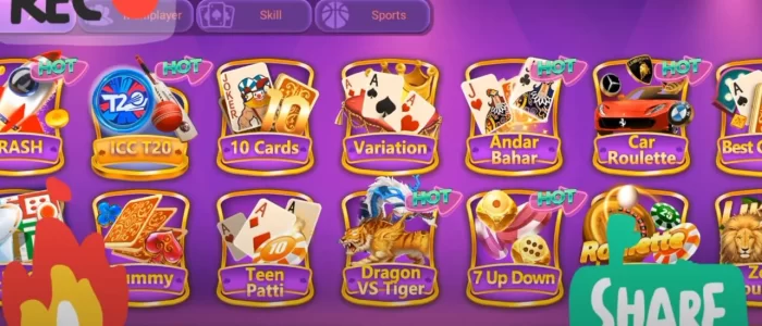 rummy tour app dashboard