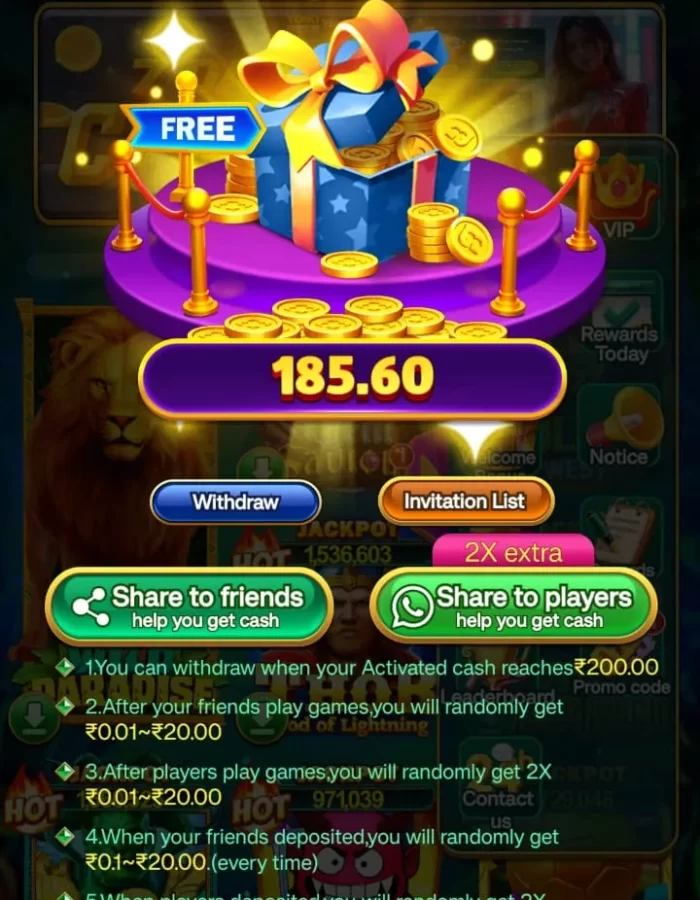 app free cash banner